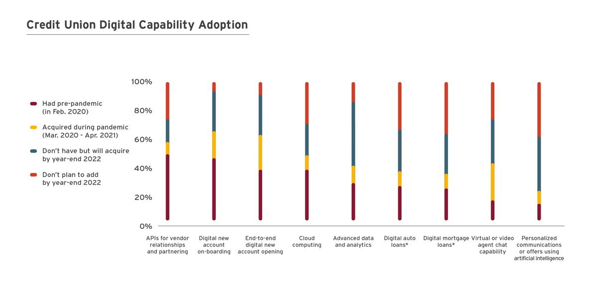 Credit Union Digital Capability Adoption Infographic