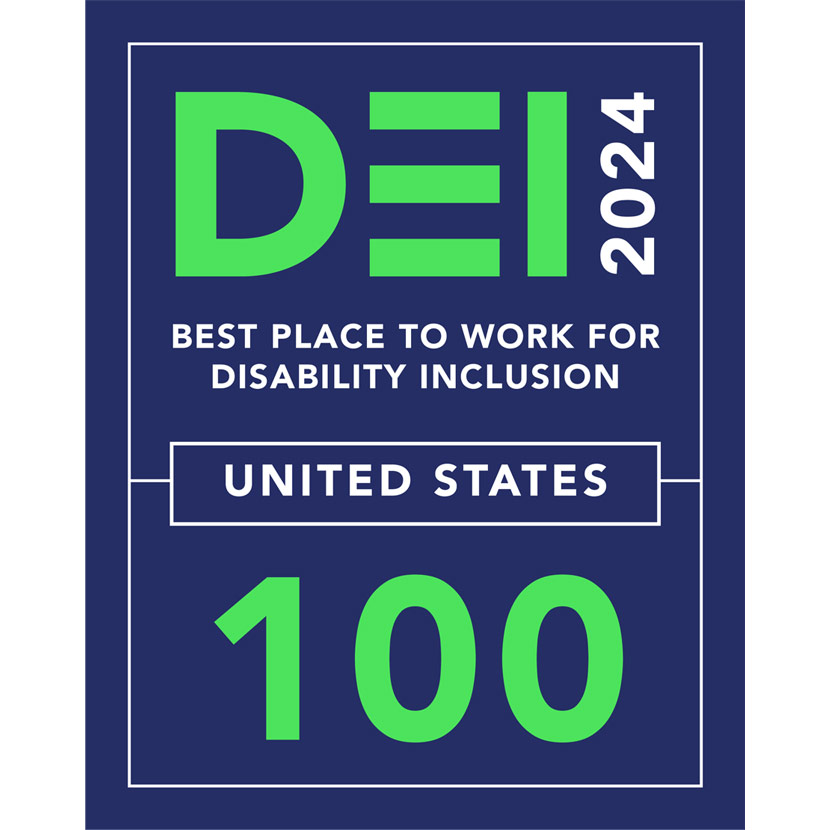 Best place to work for disability inclusion 2024