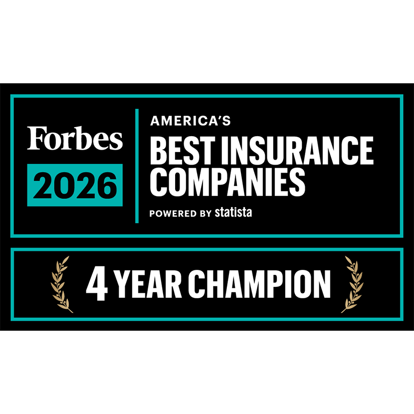 Forbes 2026 Best Insurance Companies award Logo