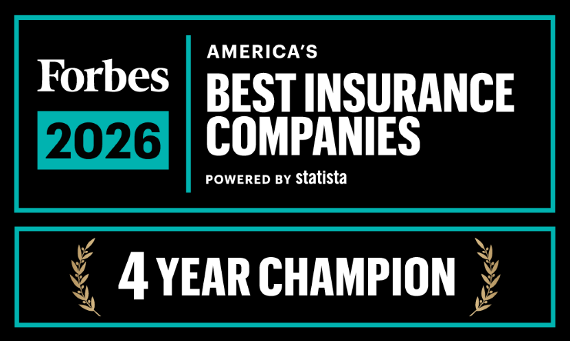 Forbes 2026 Best Insurance Companies award Logo