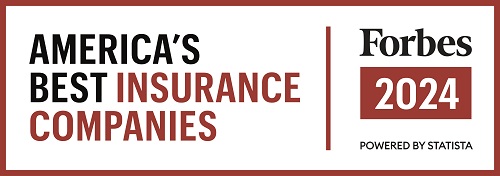 Forbes 2023 America's Best Insurance Companies logo