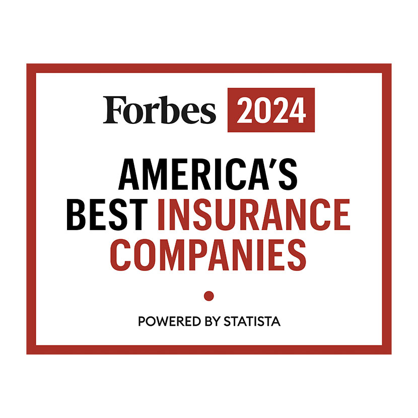 Forbes 2024 America's Best Insurance Companies logo
