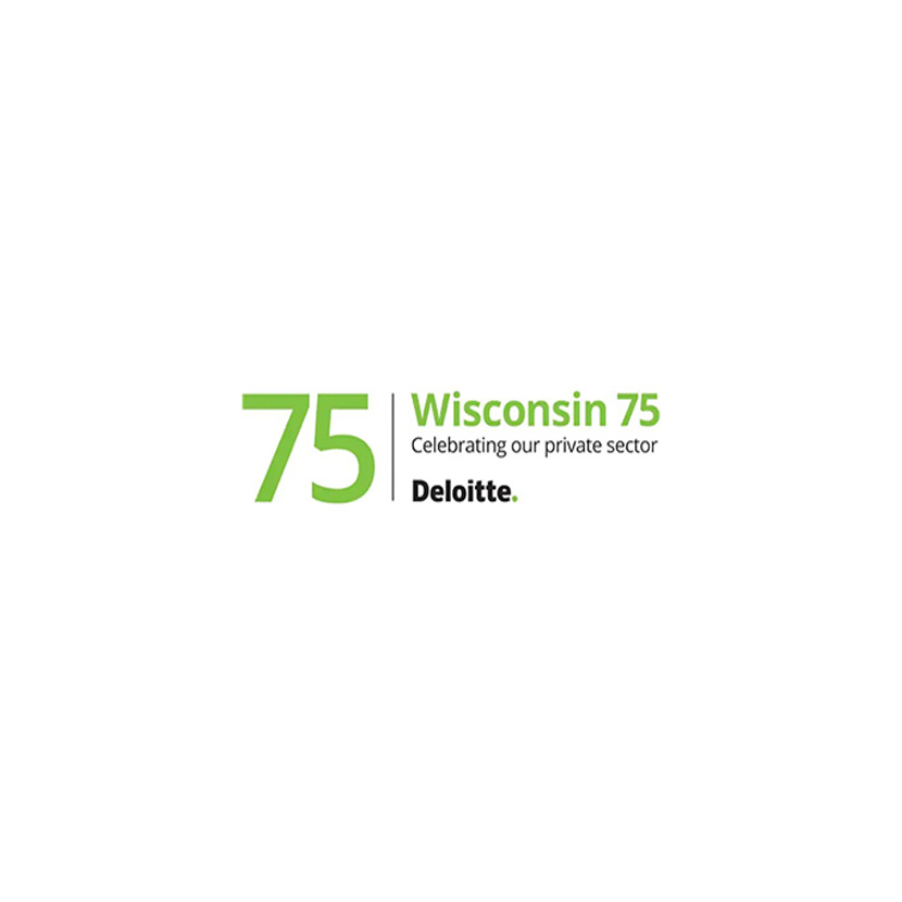 Tombstone Deloitte Wisconsin 75 Award Logo