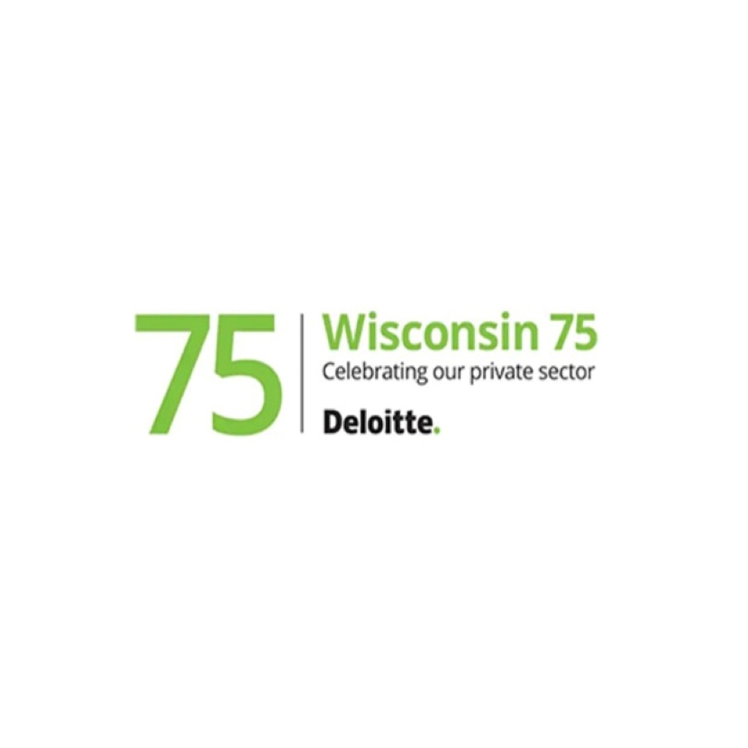 Tombstone Deloitte Wisconsin 75 Award Logo