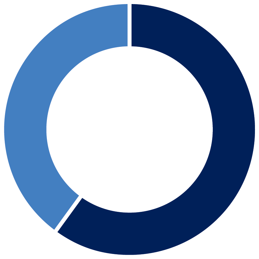 Pie chart showing 60% of borrowers expect information during online application