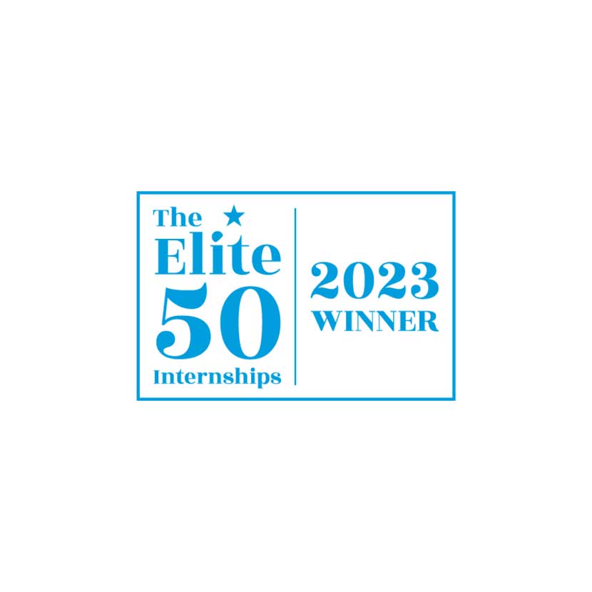 Elite 50 Internships Award Logo