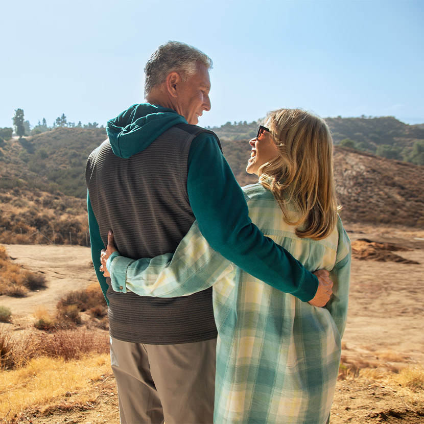 Two people enjoy retirement because of TruStage income annuities