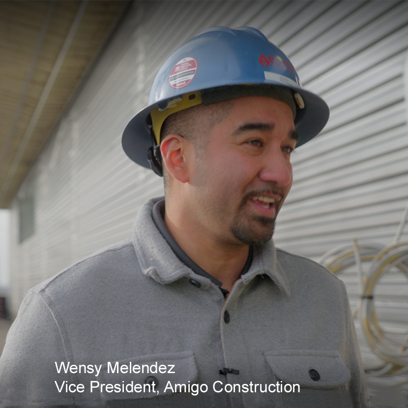 Amigo Construction VP, Wensy Melendez