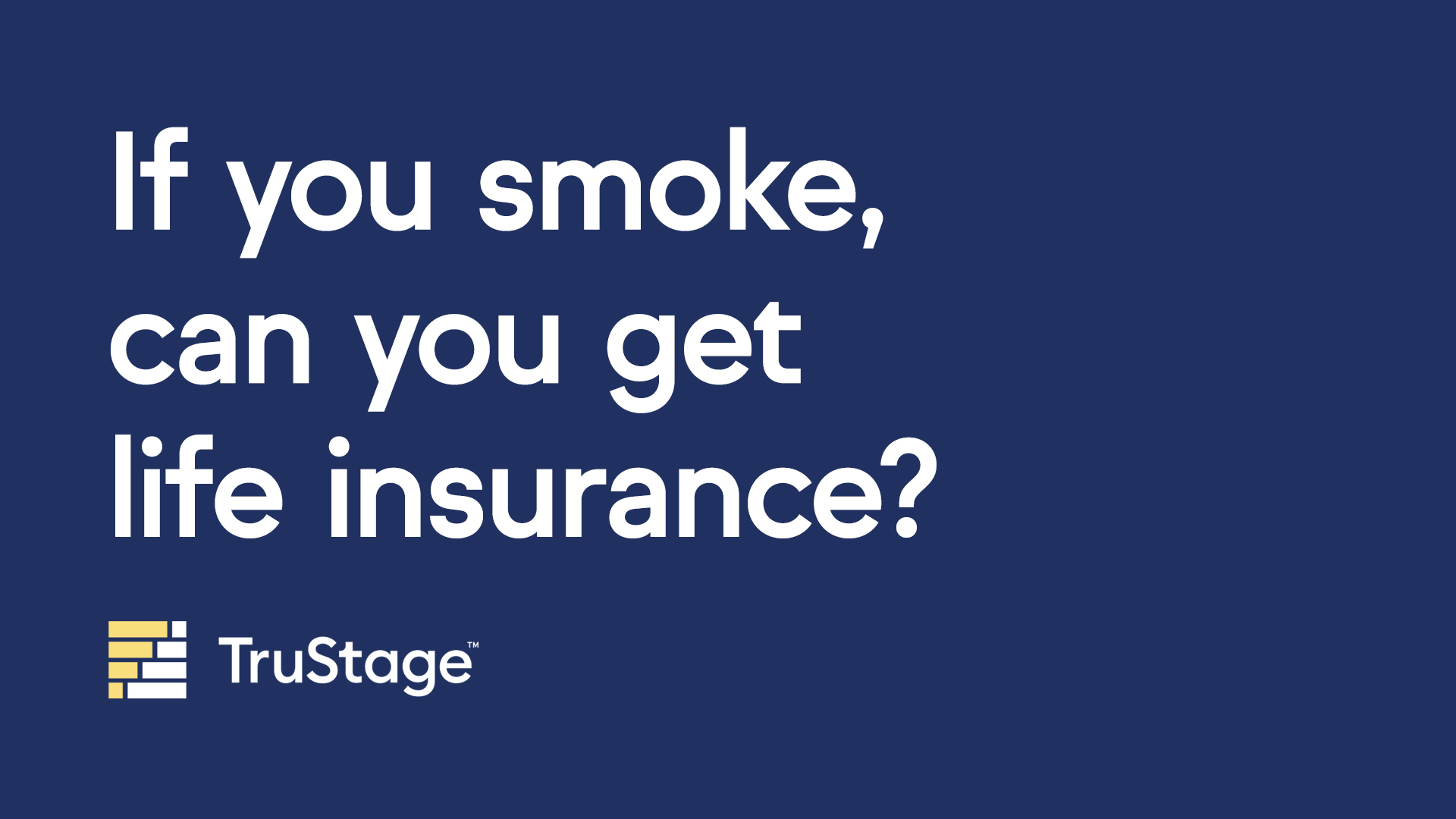 Smoking and life insurance (Video)